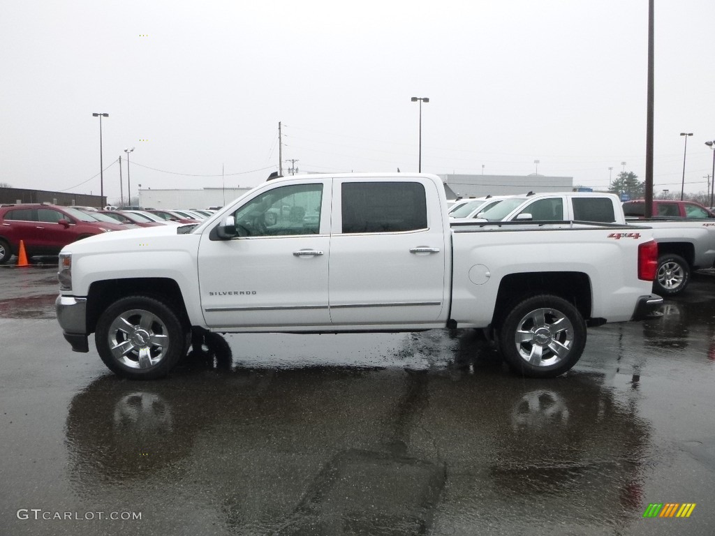 2018 Silverado 1500 LTZ Crew Cab 4x4 - Summit White / Jet Black photo #2