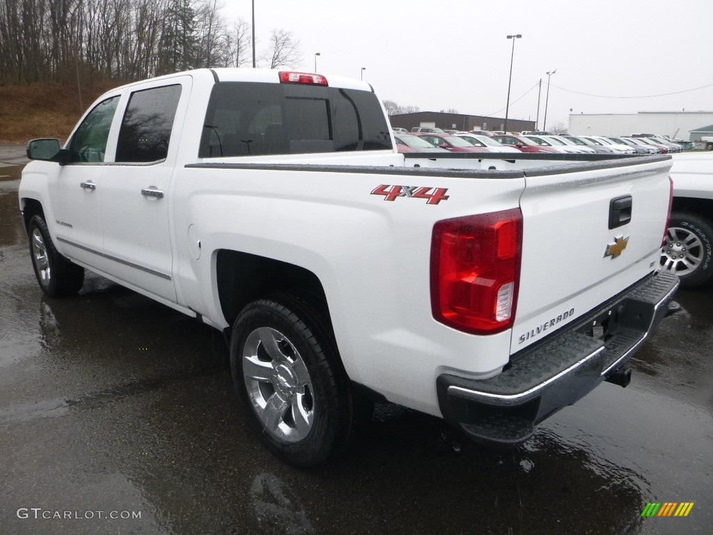 2018 Silverado 1500 LTZ Crew Cab 4x4 - Summit White / Jet Black photo #3