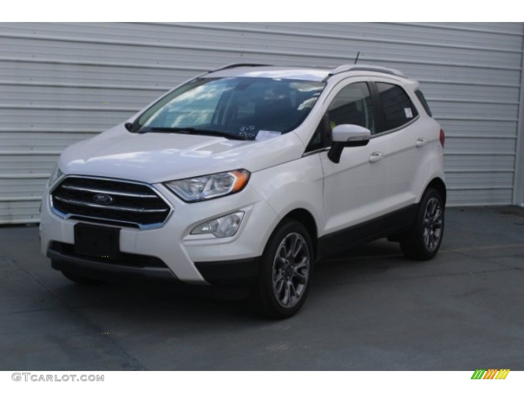 White Platinum 2018 Ford EcoSport Titanium Exterior Photo #125652557