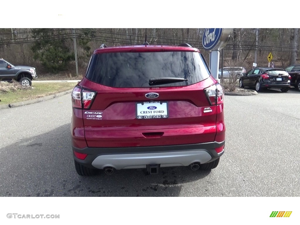 2018 Escape SEL 4WD - Ruby Red / Medium Light Stone photo #6