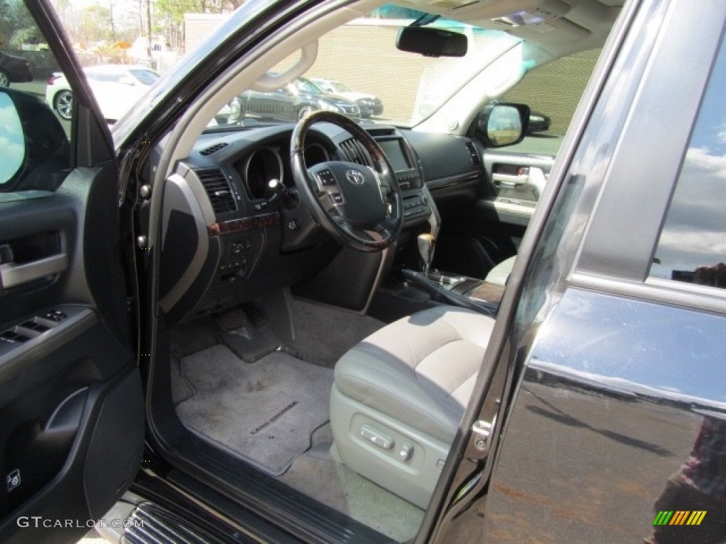 2008 Land Cruiser  - Black / Dark Gray photo #17
