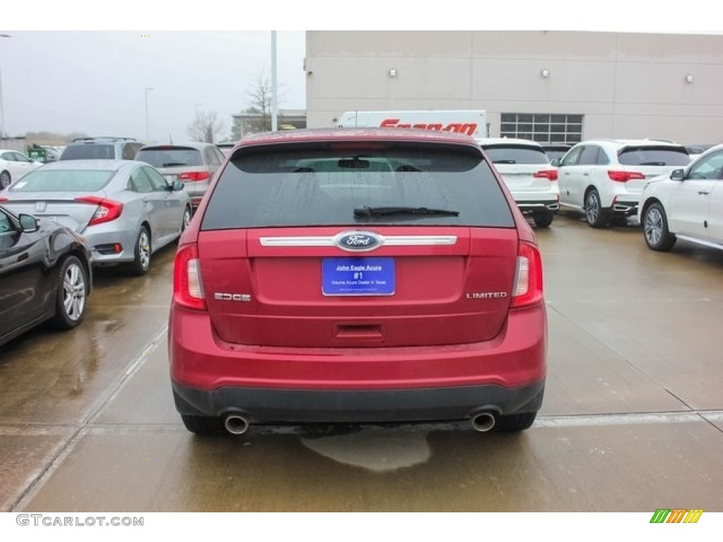 2013 Edge Limited - Ruby Red / Medium Light Stone photo #4