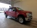 2018 Ruby Red Ford F250 Super Duty Lariat Crew Cab 4x4  photo #1
