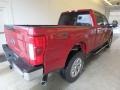 2018 Ruby Red Ford F250 Super Duty Lariat Crew Cab 4x4  photo #2