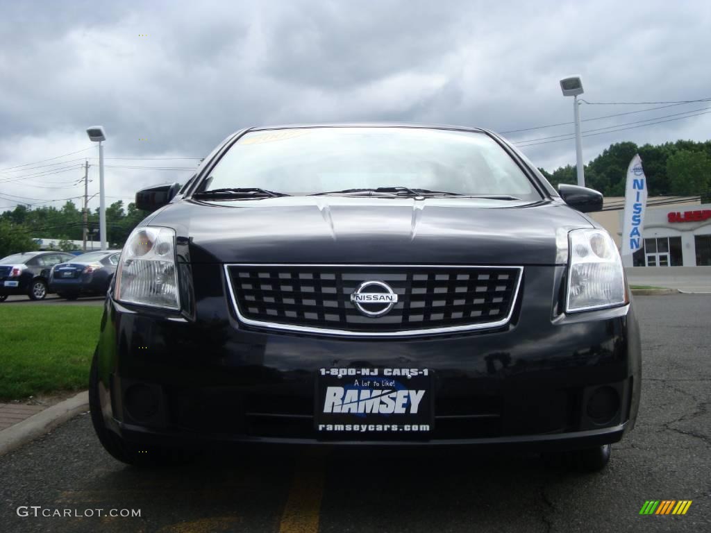 Super Black Nissan Sentra