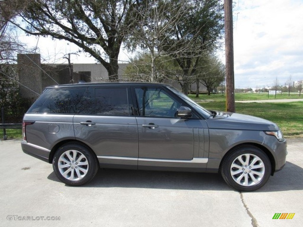 2017 Range Rover HSE - Corris Grey Metallic / Ebony/Ebony photo #3