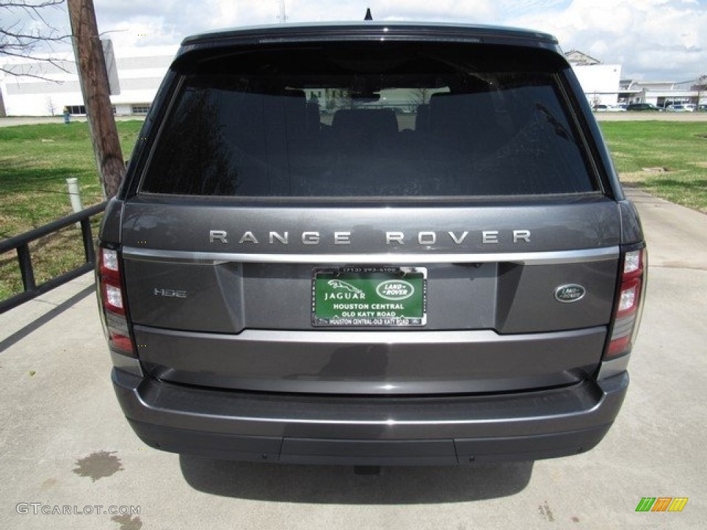 2017 Range Rover HSE - Corris Grey Metallic / Ebony/Ebony photo #5