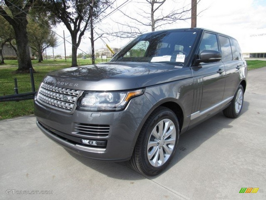 2017 Range Rover HSE - Corris Grey Metallic / Ebony/Ebony photo #7