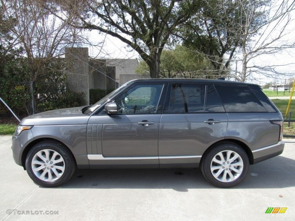 2017 Range Rover HSE - Corris Grey Metallic / Ebony/Ebony photo #8