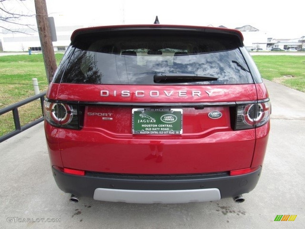 2018 Discovery Sport HSE - Firenze Red Metallic / Almond photo #8