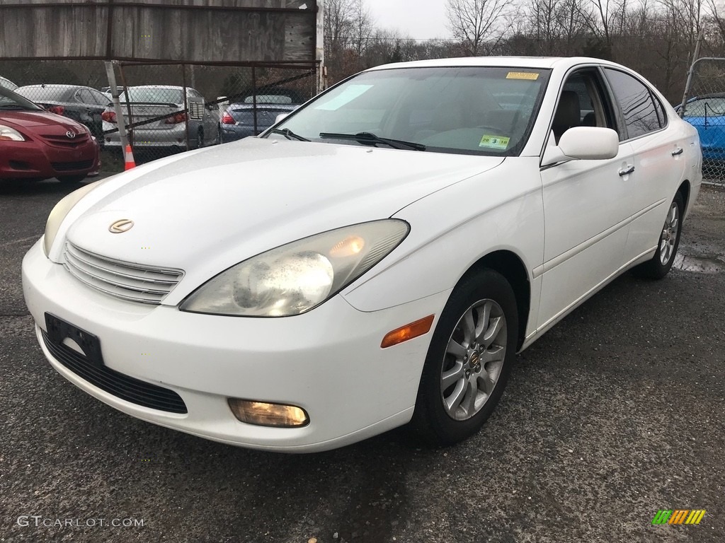 2003 ES 300 - Crystal White / Ivory photo #2