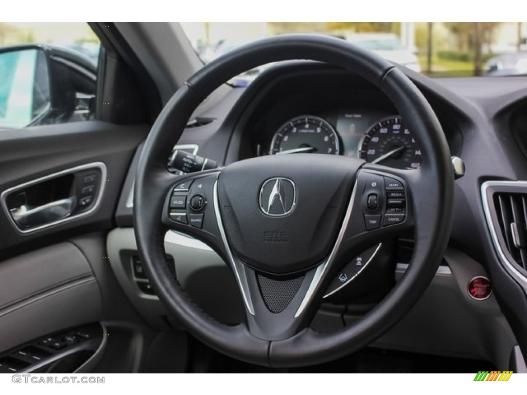 2018 TLX V6 Technology Sedan - Modern Steel Metallic / Graystone photo #26