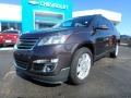 2015 Sable Metallic Chevrolet Traverse LT AWD  photo #2