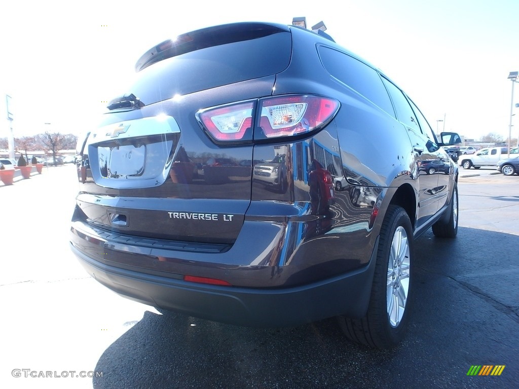 2015 Traverse LT AWD - Sable Metallic / Ebony photo #9