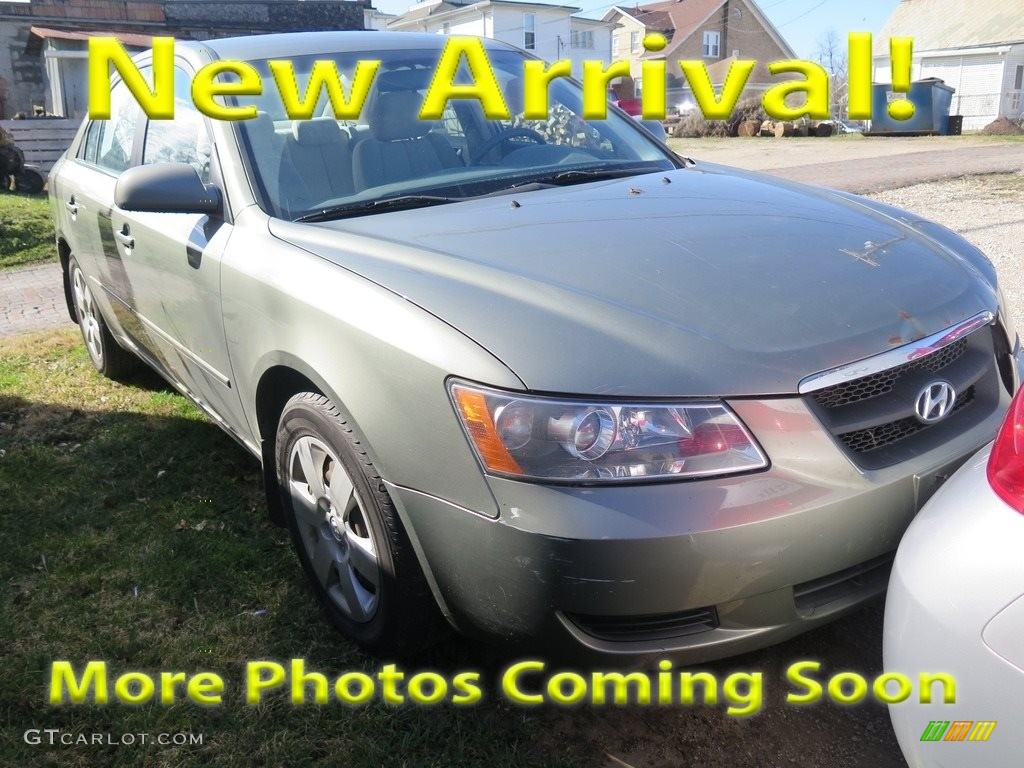 2008 Sonata GLS - Natural Khaki Green / Beige photo #1