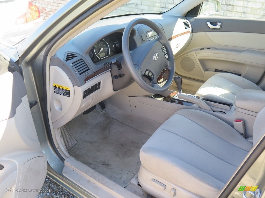 2008 Sonata GLS - Natural Khaki Green / Beige photo #2