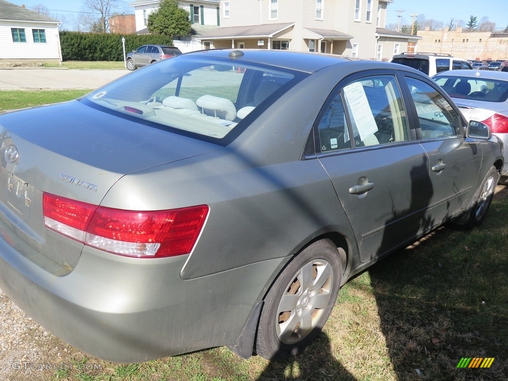 2008 Sonata GLS - Natural Khaki Green / Beige photo #11