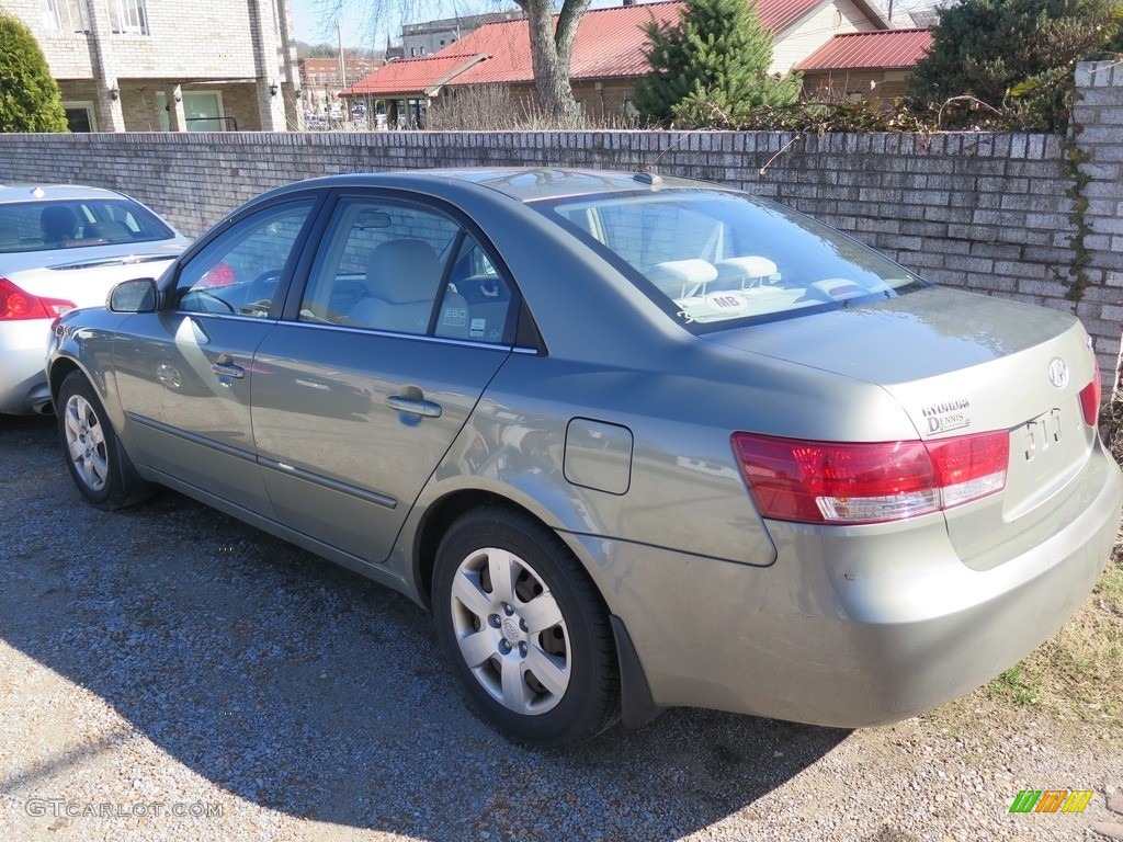 2008 Sonata GLS - Natural Khaki Green / Beige photo #12