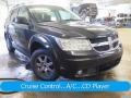 Brilliant Black Crystal Pearl 2009 Dodge Journey SXT