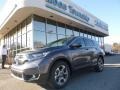 2018 Modern Steel Metallic Honda CR-V EX AWD  photo #1