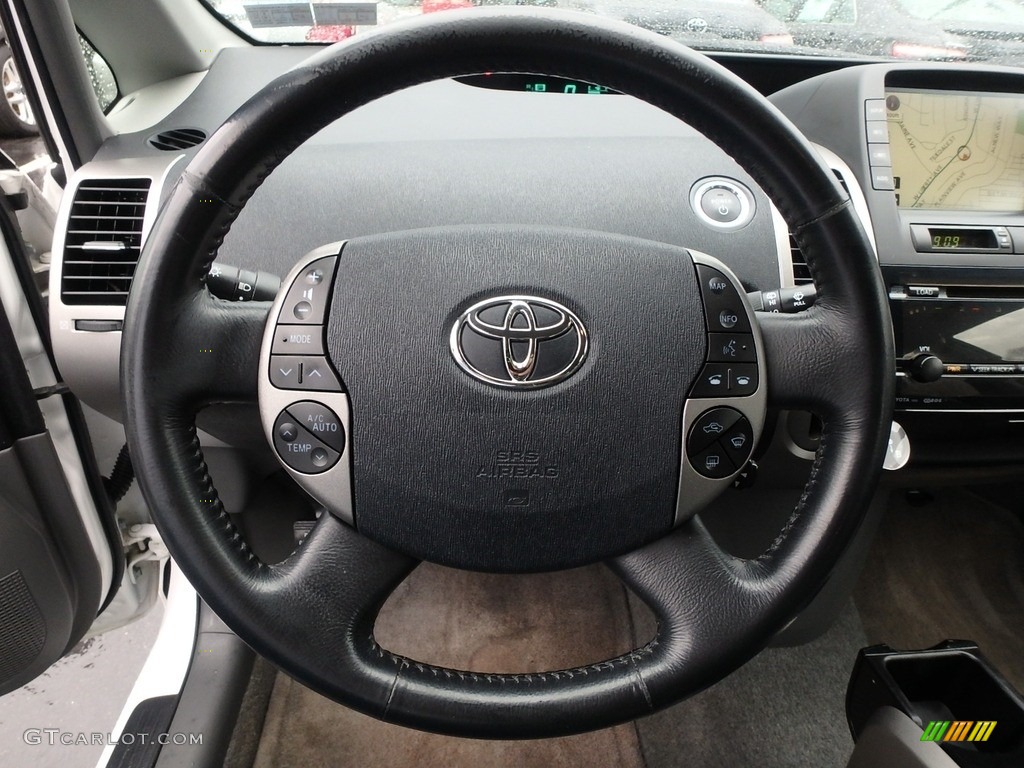 2006 Prius Hybrid - Super White / Gray photo #20