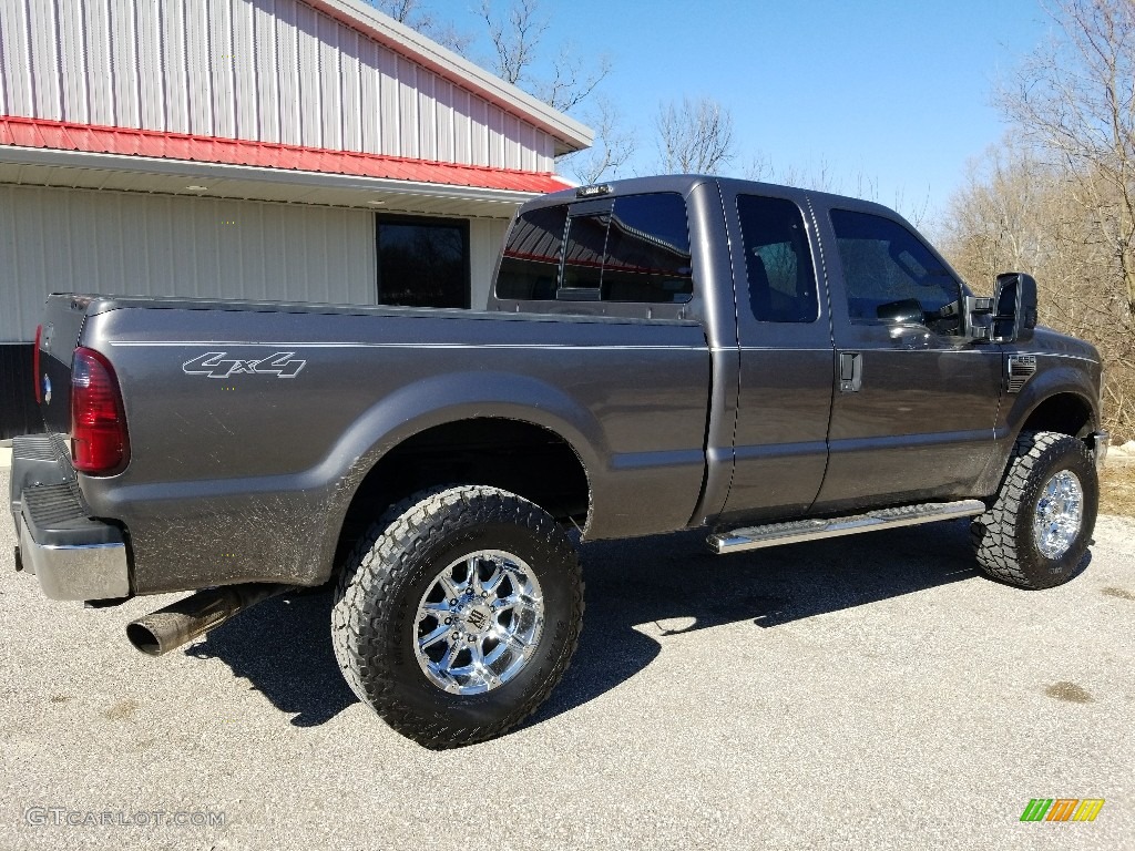 2008 F250 Super Duty XLT SuperCab 4x4 - Silver Metallic / Medium Stone photo #6