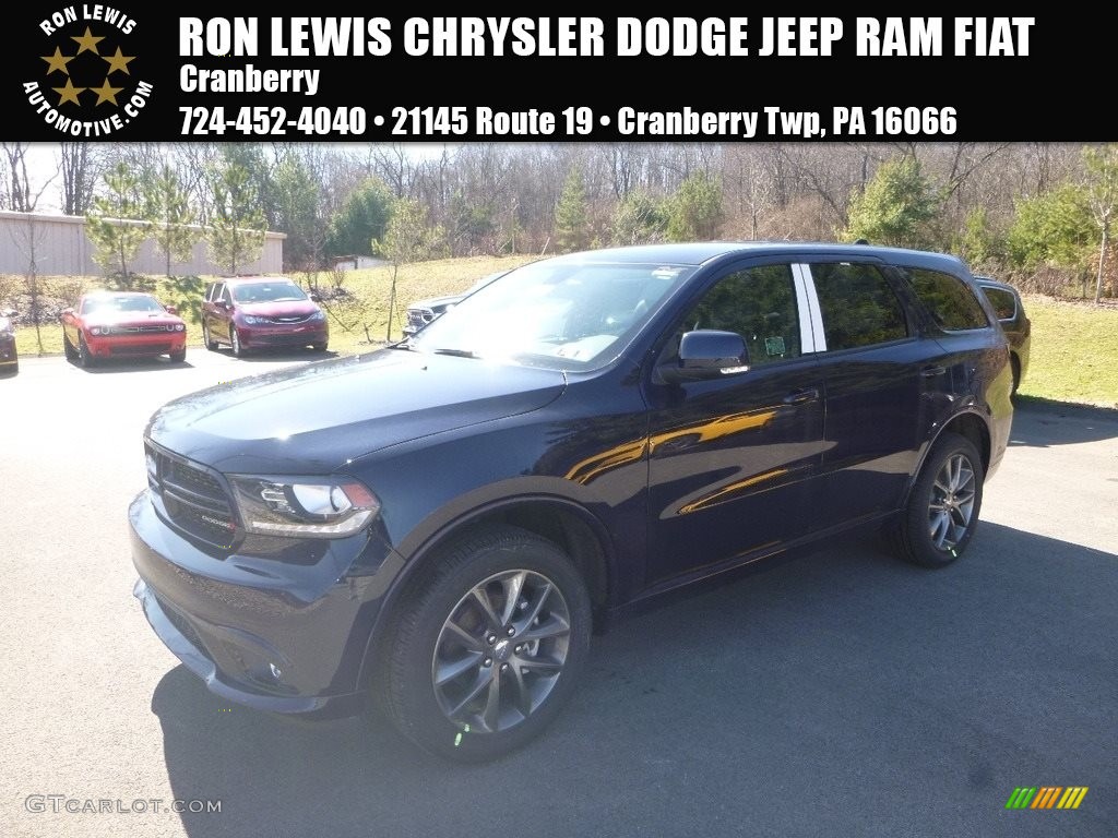 2018 Durango GT AWD - Blu By You Pearl / Black photo #1