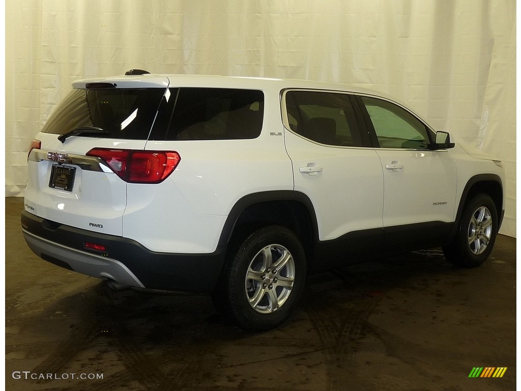 2018 Acadia SLE AWD - Summit White / Jet Black photo #2