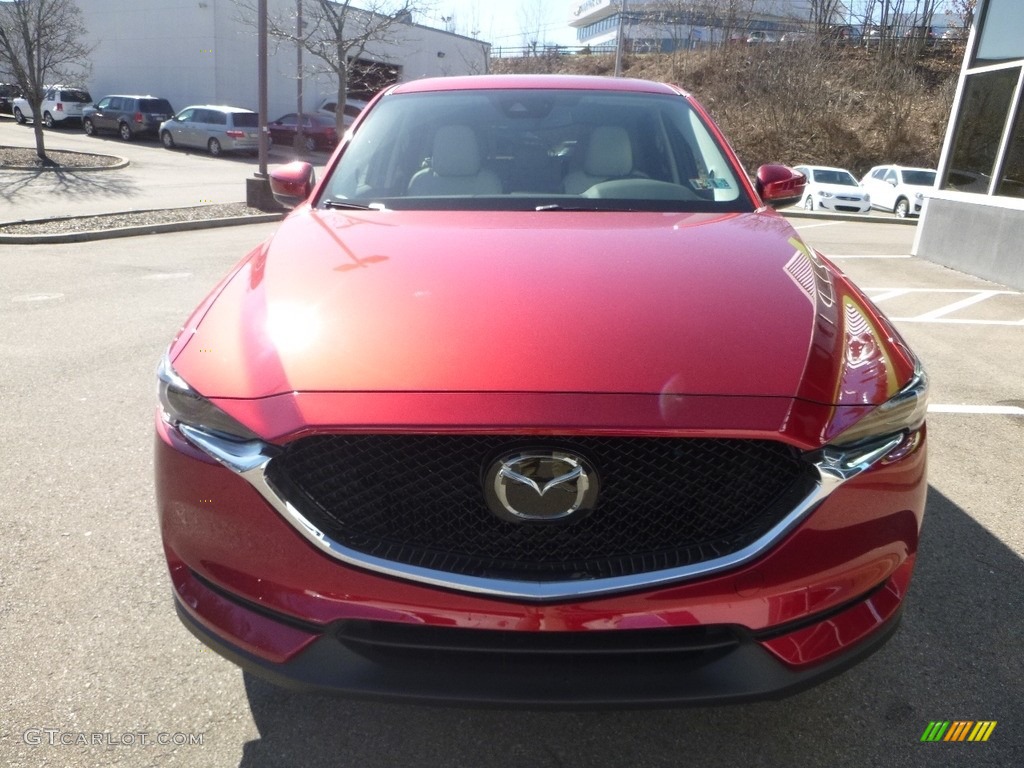 2018 CX-5 Grand Touring AWD - Soul Red Crystal Metallic / Parchment photo #4