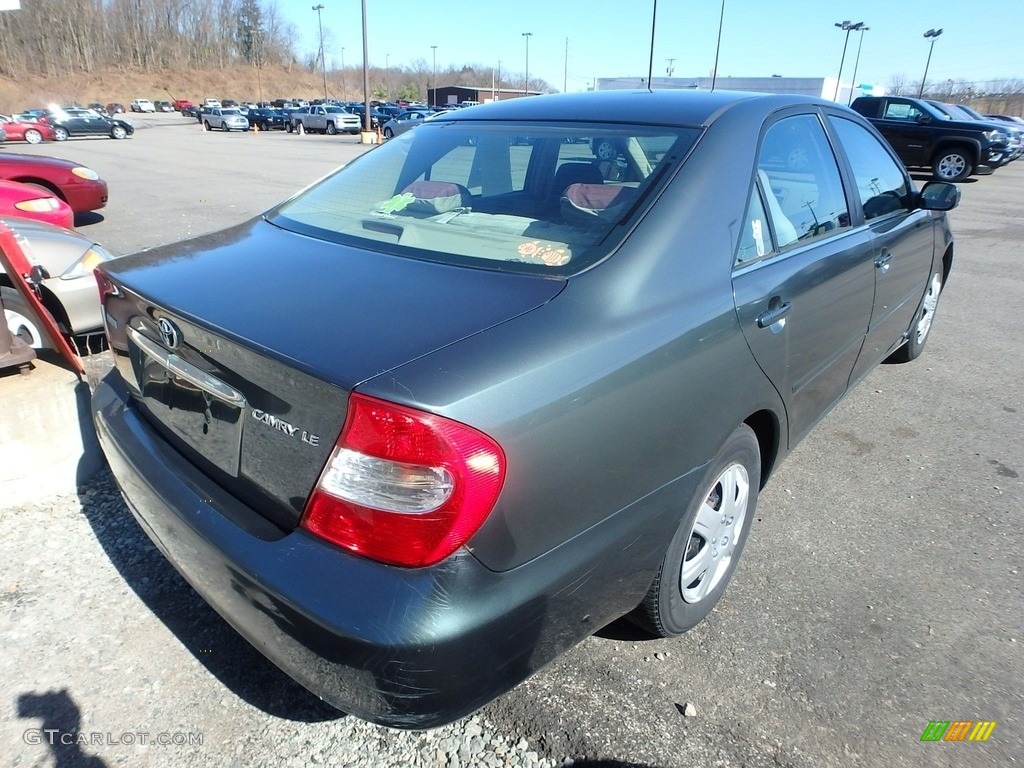 2002 Camry LE - Aspen Green Pearl / Dark Charcoal photo #4