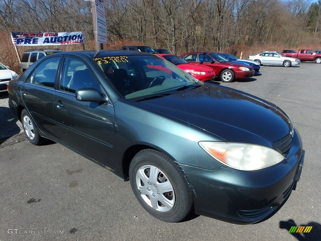 2002 Camry LE - Aspen Green Pearl / Dark Charcoal photo #5