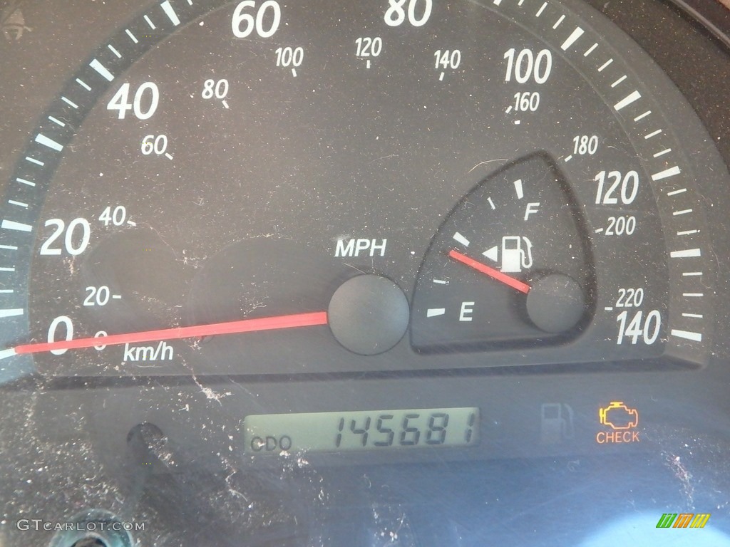2002 Camry LE - Aspen Green Pearl / Dark Charcoal photo #15