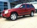 2005 Inferno Red Crystal Pearl Jeep Grand Cherokee Laredo 4x4  photo #2