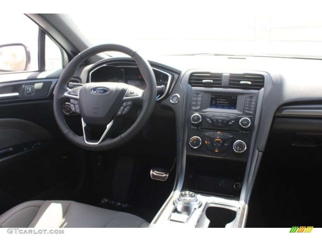 2018 Fusion Sport AWD - White Platinum / Sport Dark Earth Gray photo #23