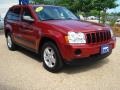 2005 Inferno Red Crystal Pearl Jeep Grand Cherokee Laredo 4x4  photo #7