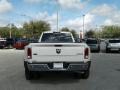 2018 Pearl White Ram 3500 Laramie Mega Cab 4x4 Dual Rear Wheel  photo #4