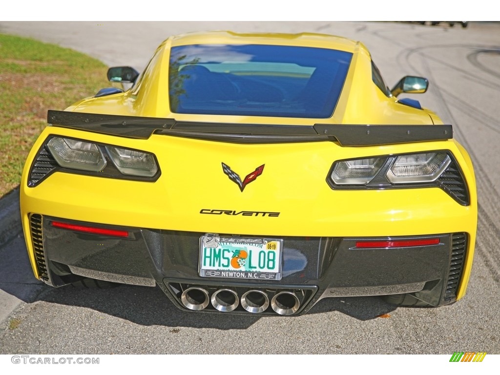 2016 Corvette Z06 Coupe - Corvette Racing Yellow Tintcoat / Jet Black photo #12