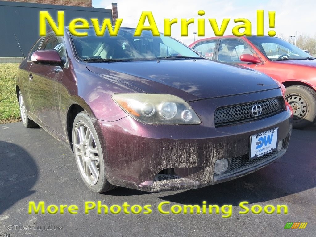 2008 tC  - Sizzling Crimson Red Mica / Dark Charcoal Gray photo #1