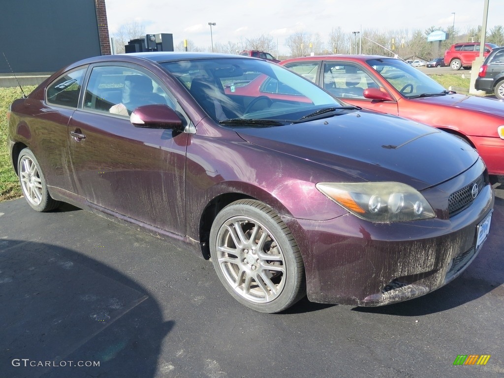 2008 tC  - Sizzling Crimson Red Mica / Dark Charcoal Gray photo #2