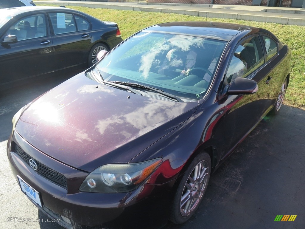 2008 tC  - Sizzling Crimson Red Mica / Dark Charcoal Gray photo #7