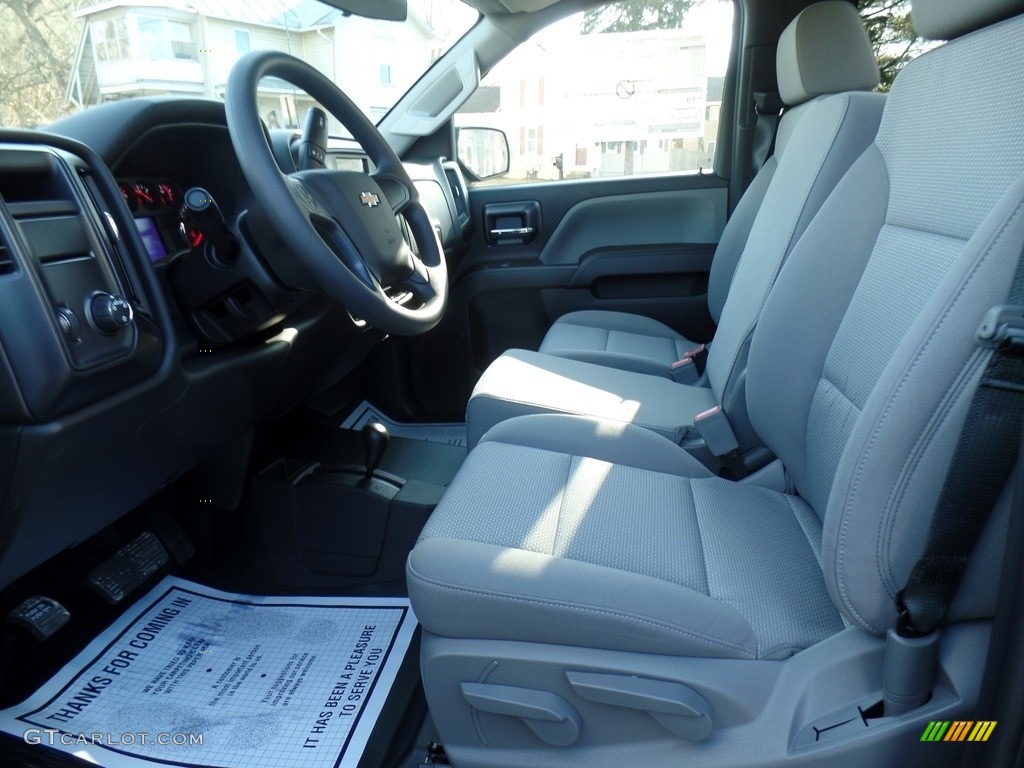 2018 Silverado 1500 WT Regular Cab 4x4 - Graphite Metallic / Dark Ash/Jet Black photo #16