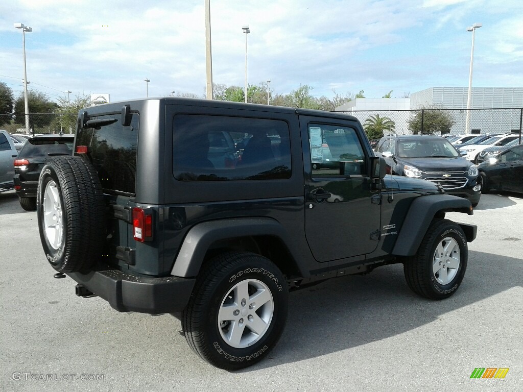 2018 Wrangler Sport 4x4 - Rhino / Black photo #5