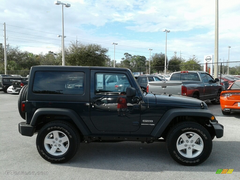 2018 Wrangler Sport 4x4 - Rhino / Black photo #6