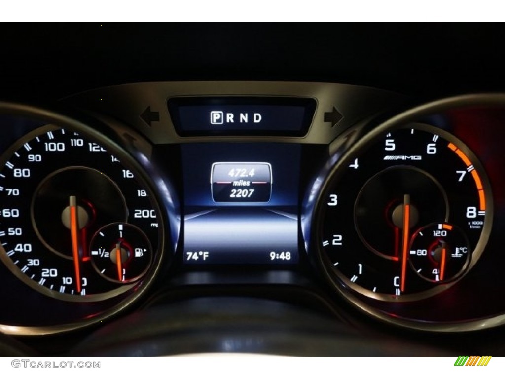 2016 Mercedes-Benz SL 63 AMG Roadster Gauges Photo #125680661