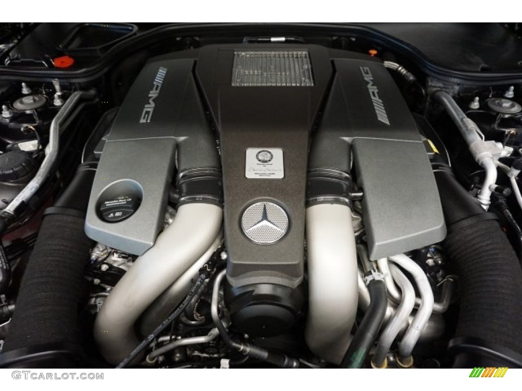 2016 Mercedes-Benz SL 63 AMG Roadster 5.5 Liter AMG DI biturbo DOHC 32-Valve VVT V8 Engine Photo #125680750