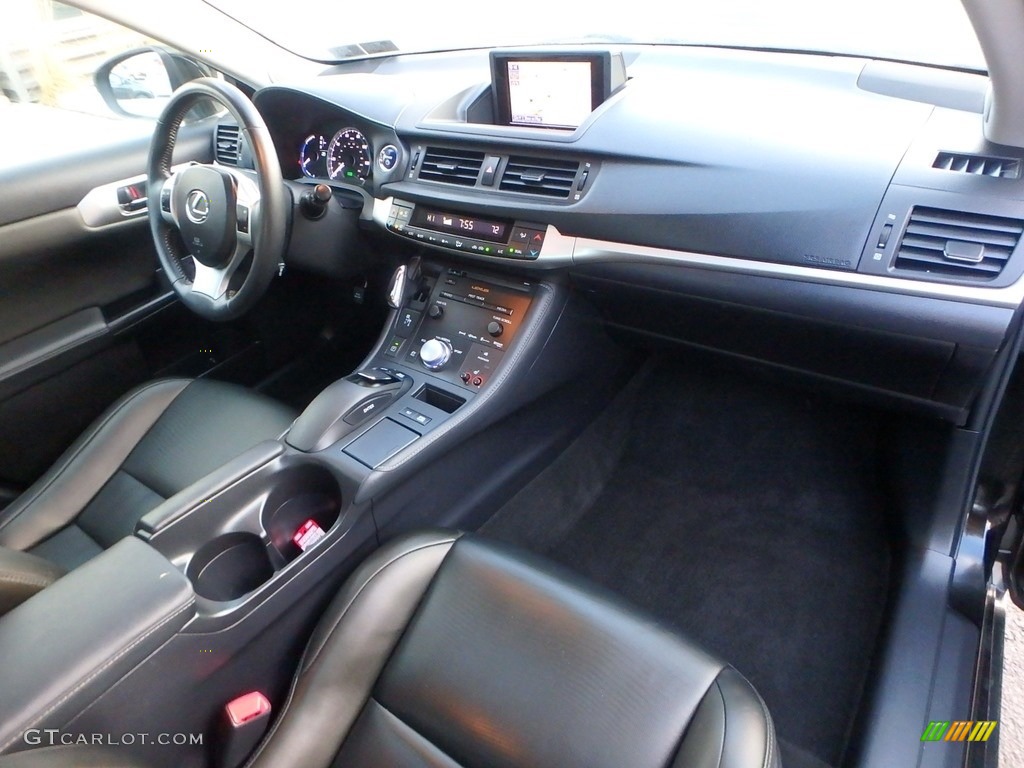 2013 CT 200h Hybrid - Obsidian Black / Black photo #12