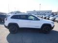 2019 Bright White Jeep Cherokee Trailhawk 4x4  photo #6