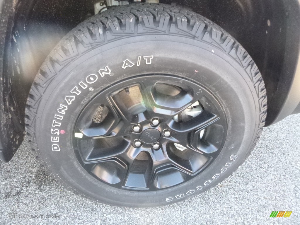 2019 Cherokee Trailhawk 4x4 - Bright White / Black photo #8
