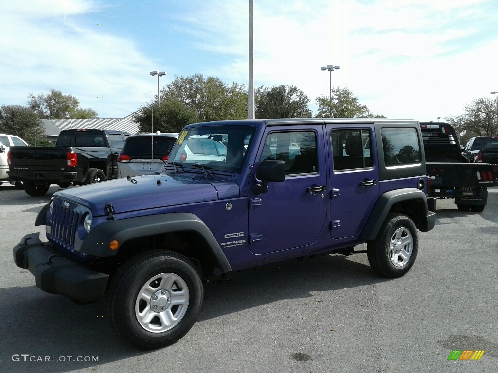 Xtreme Purple Pearl Jeep Wrangler Unlimited