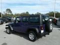 2018 Xtreme Purple Pearl Jeep Wrangler Unlimited Sport 4x4  photo #3